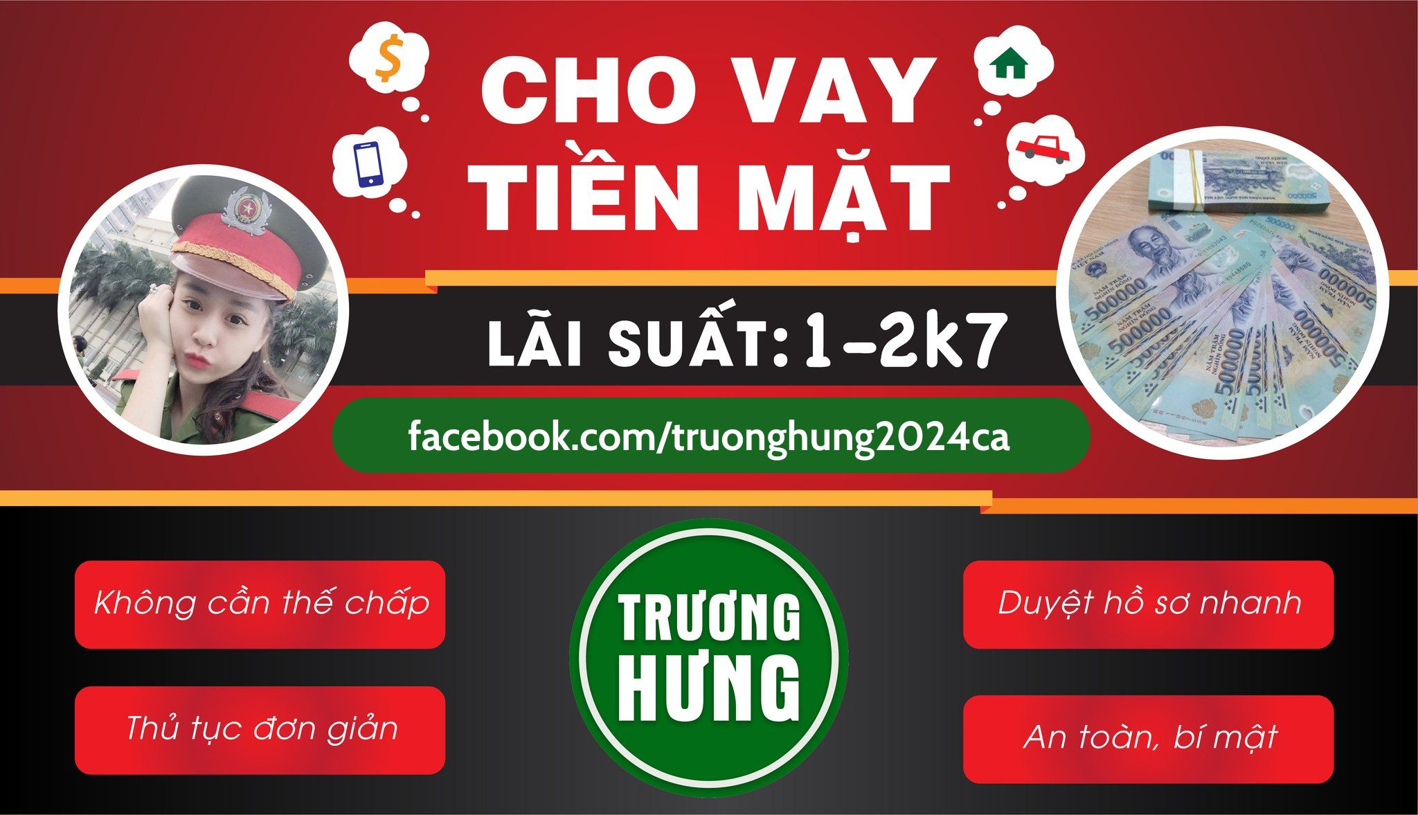 Phương Án Vay Vốn An Toàn Và Hiệu Quả Dành Cho Anh Em Công An - Hỗ Trợ Từ 5 Đến 200 Triệu Với Lãi Suất Hấp Dẫn